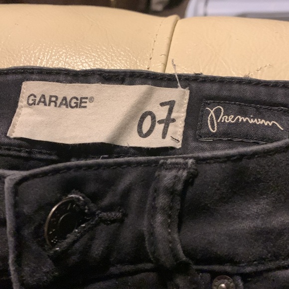Black womens Garage brand skinny jeans - Picture 2 of 5
